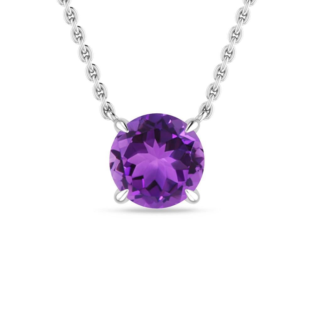 White Gold - Amethyst