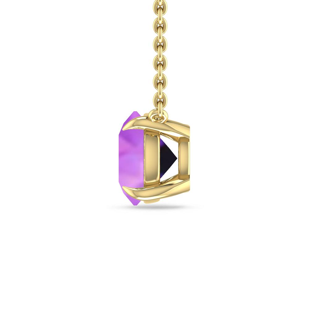 Yellow Gold - Amethyst