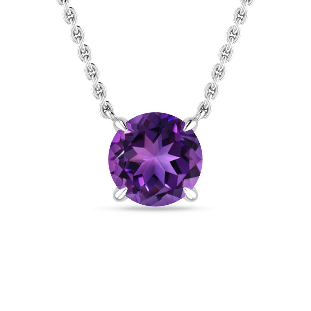 White Gold - Amethyst