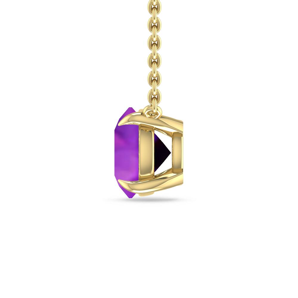 Yellow Gold - Amethyst