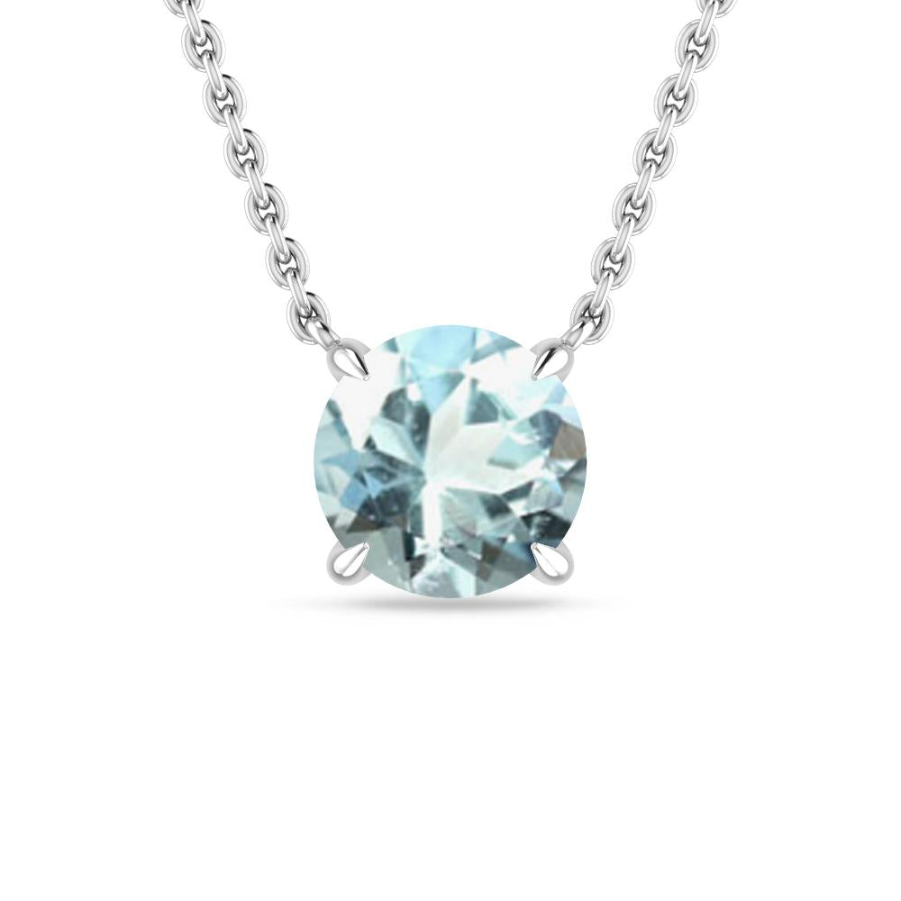 White Gold - Aquamarine