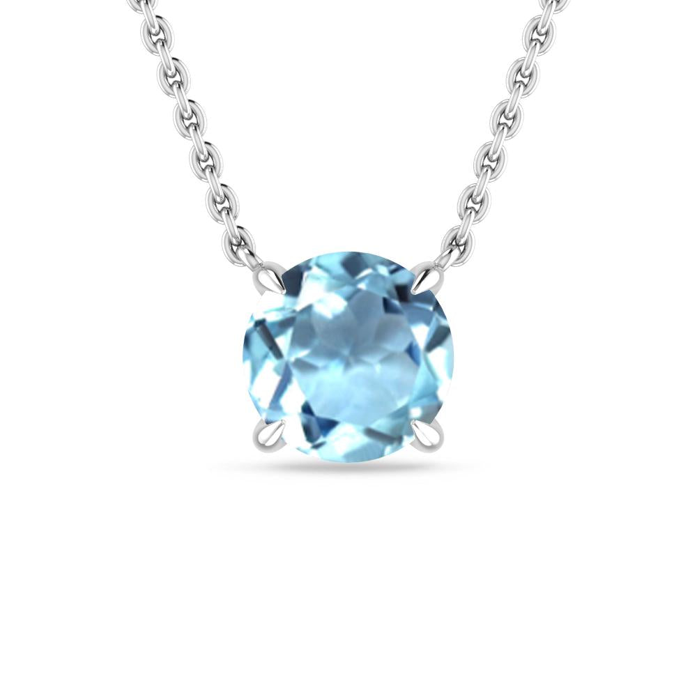 White Gold - Aquamarine