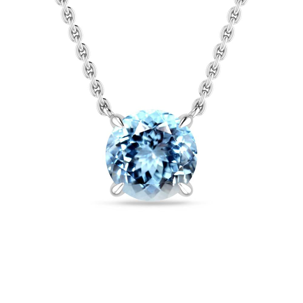 White Gold - Aquamarine