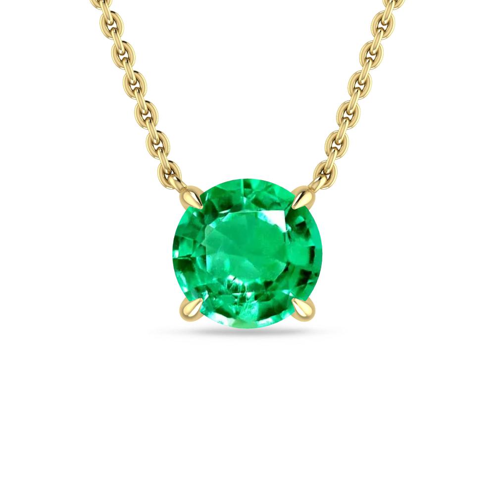 Yellow Gold - Emerald