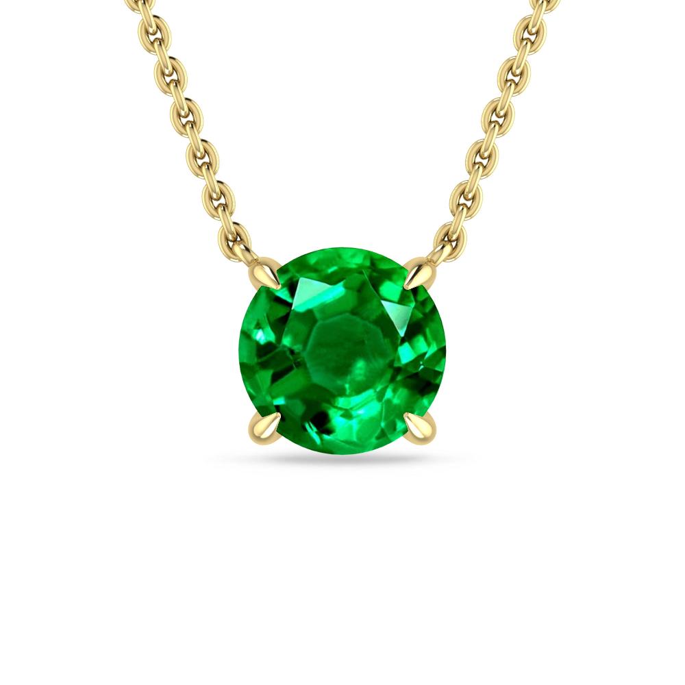 Yellow Gold - Emerald