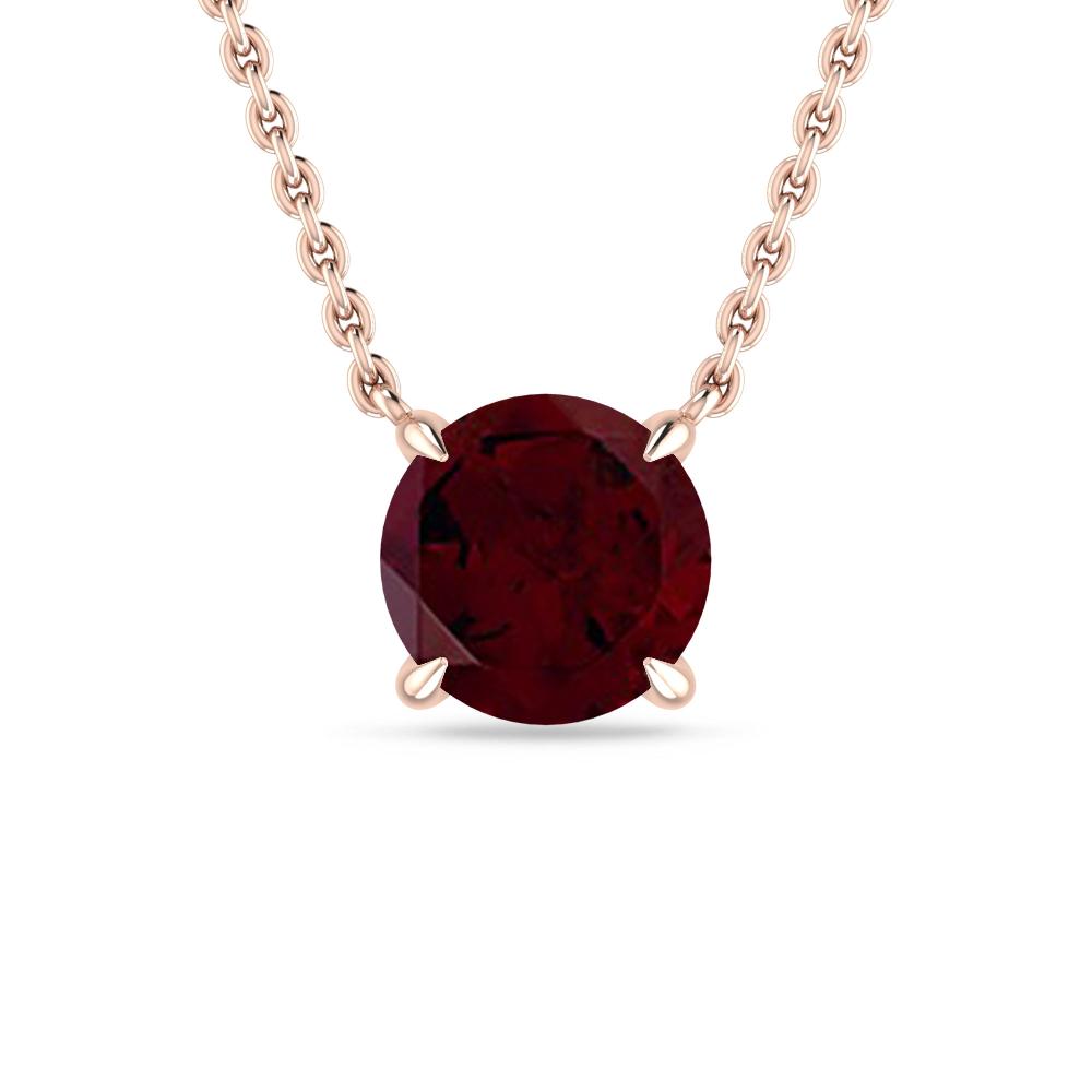 Rose Gold - Garnet