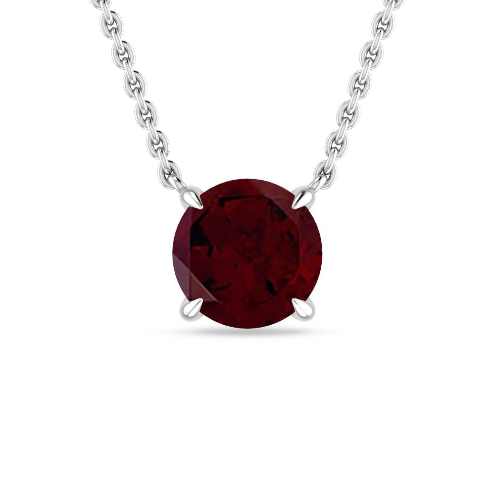 White Gold - Garnet