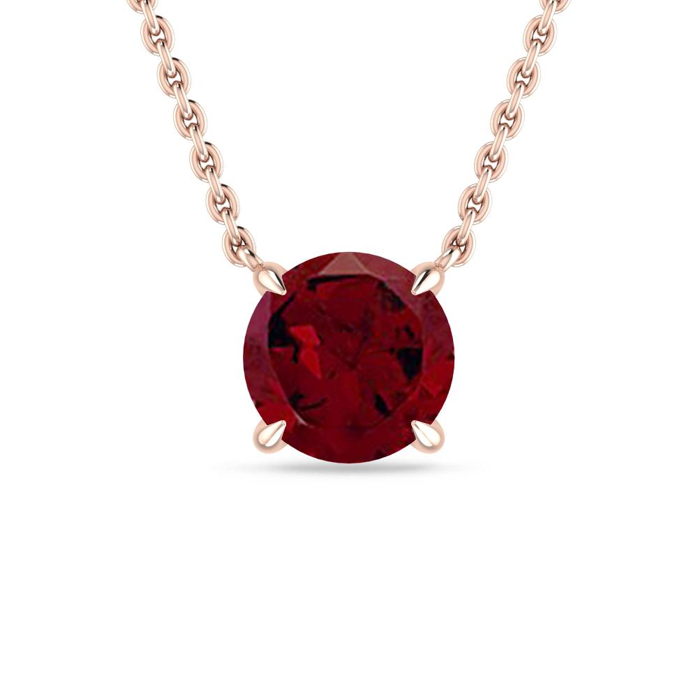 Rose Gold - Garnet
