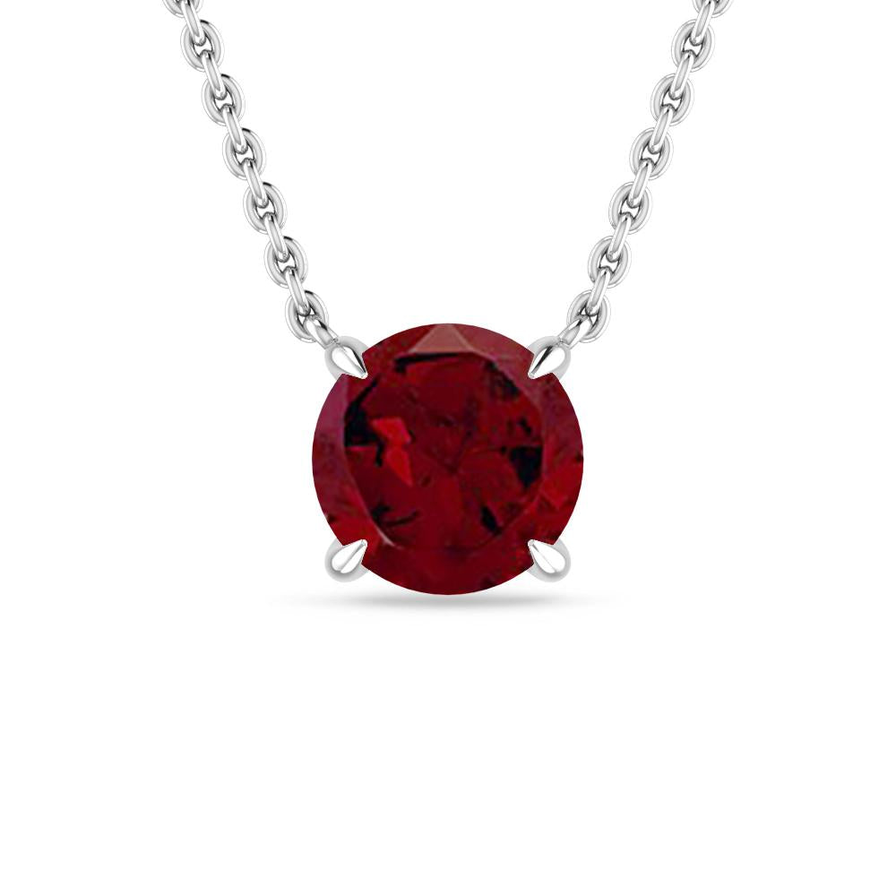 White Gold - Garnet