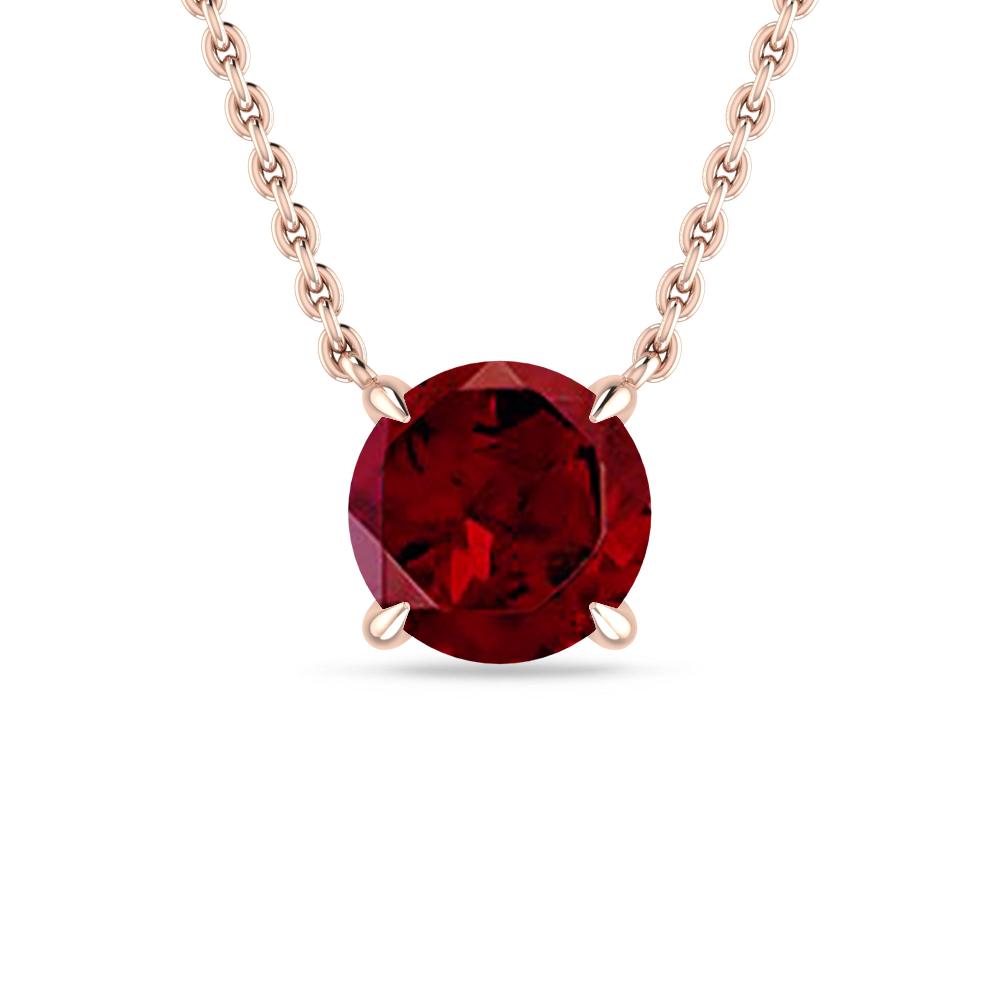 Rose Gold - Garnet