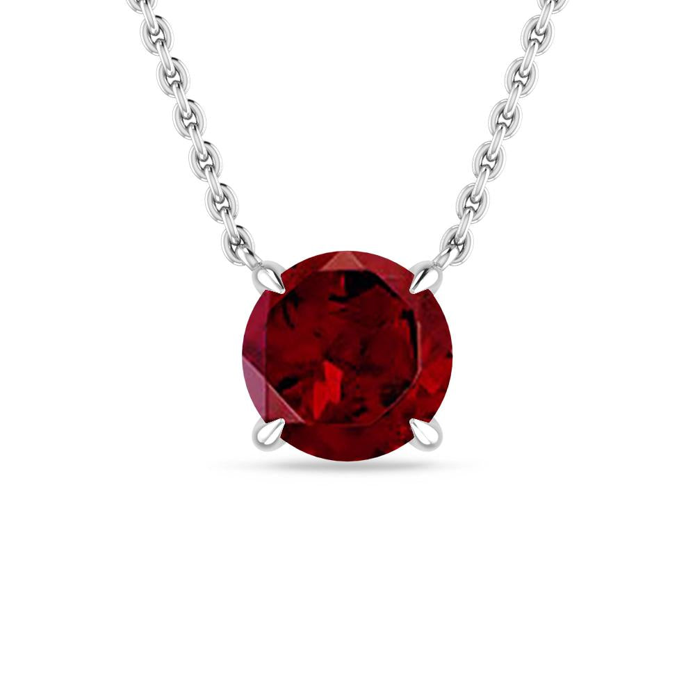 White Gold - Garnet