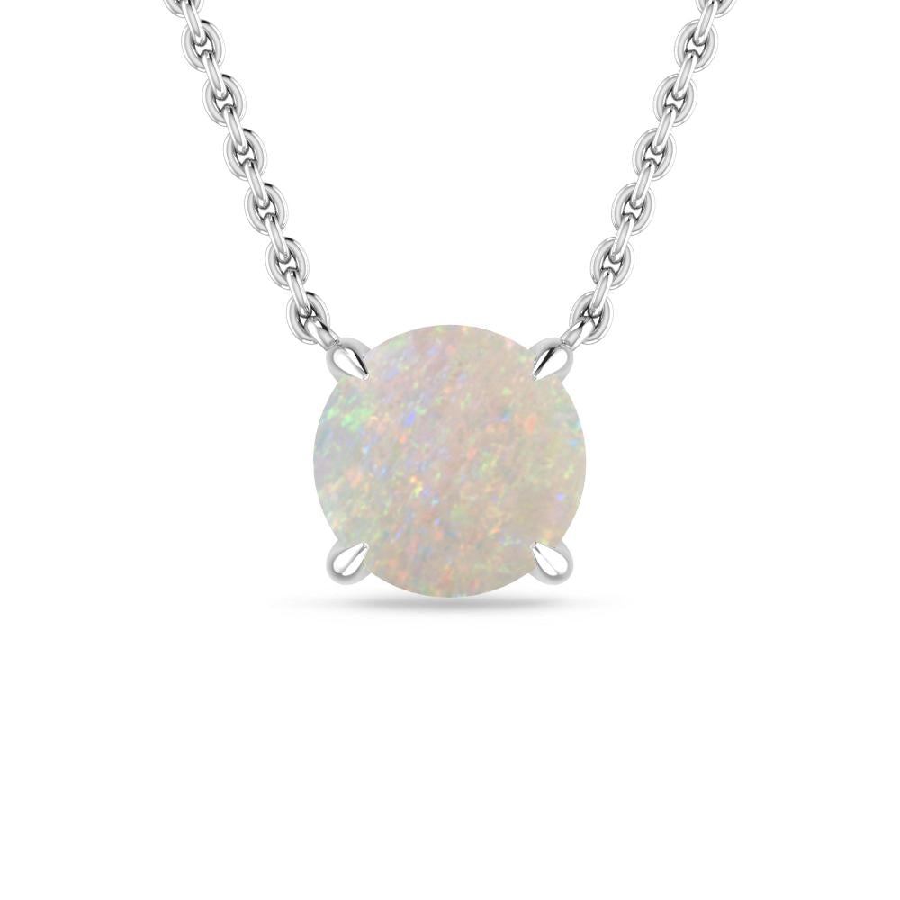 White Gold - Opal