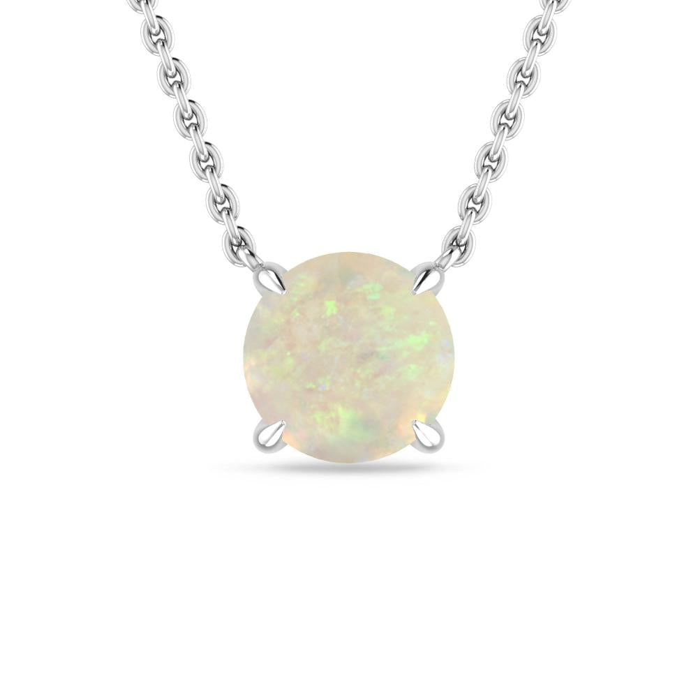 White Gold - Opal