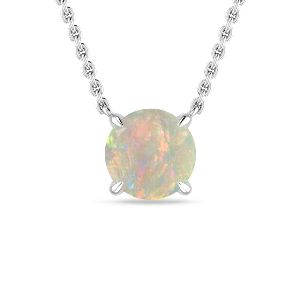 White Gold - Opal
