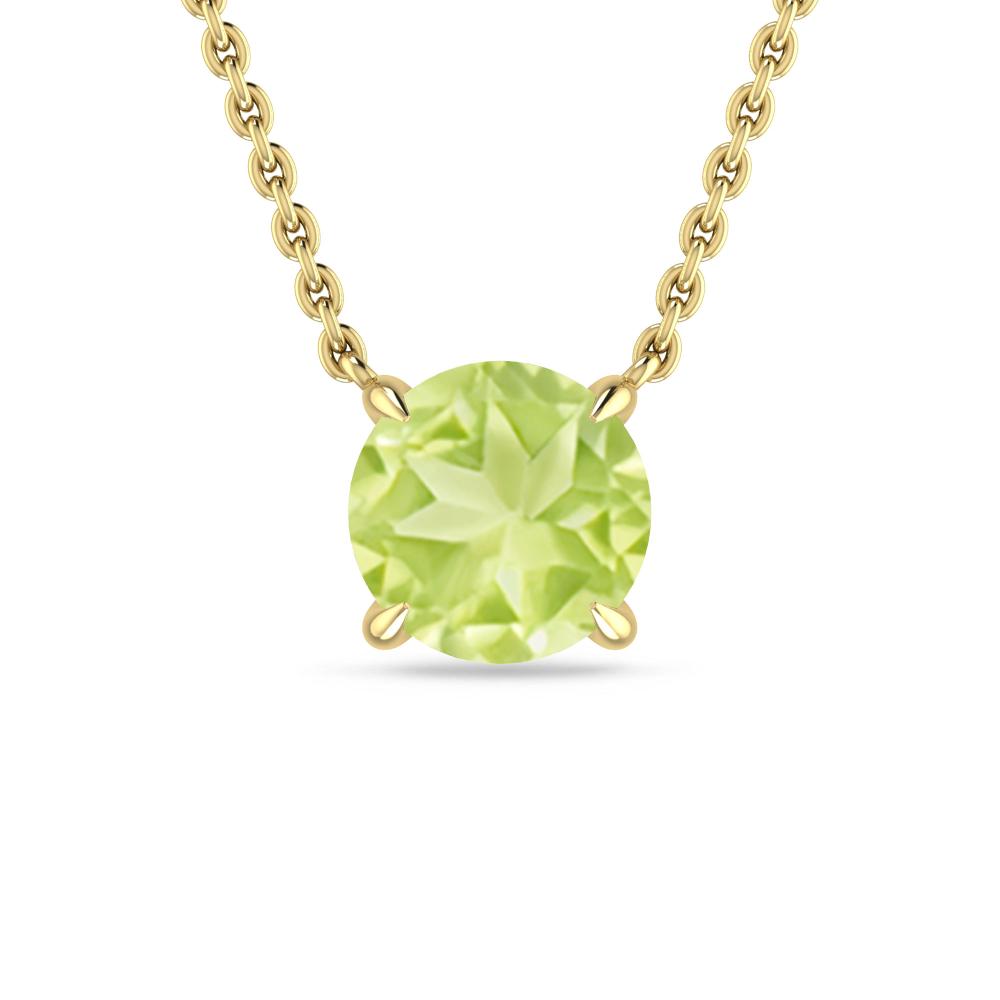 Yellow Gold - Peridot