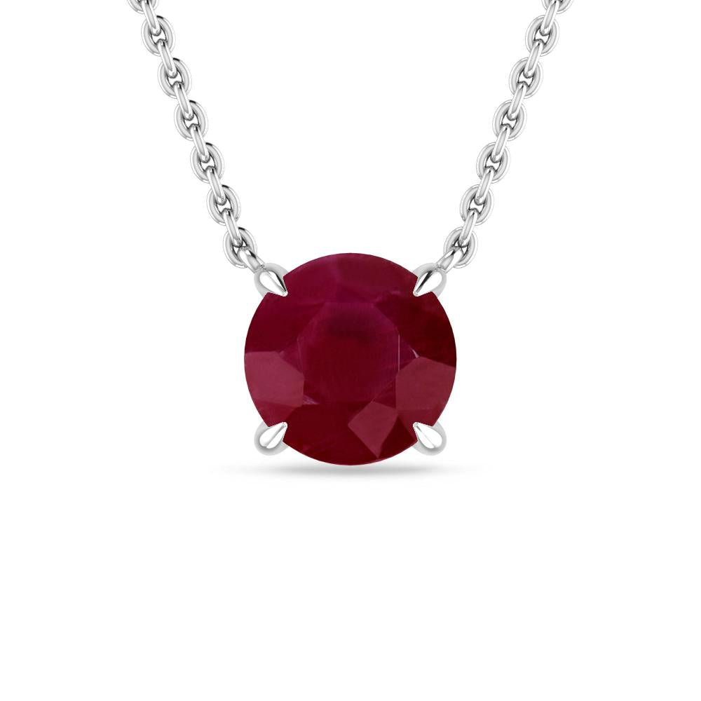 White Gold - Ruby