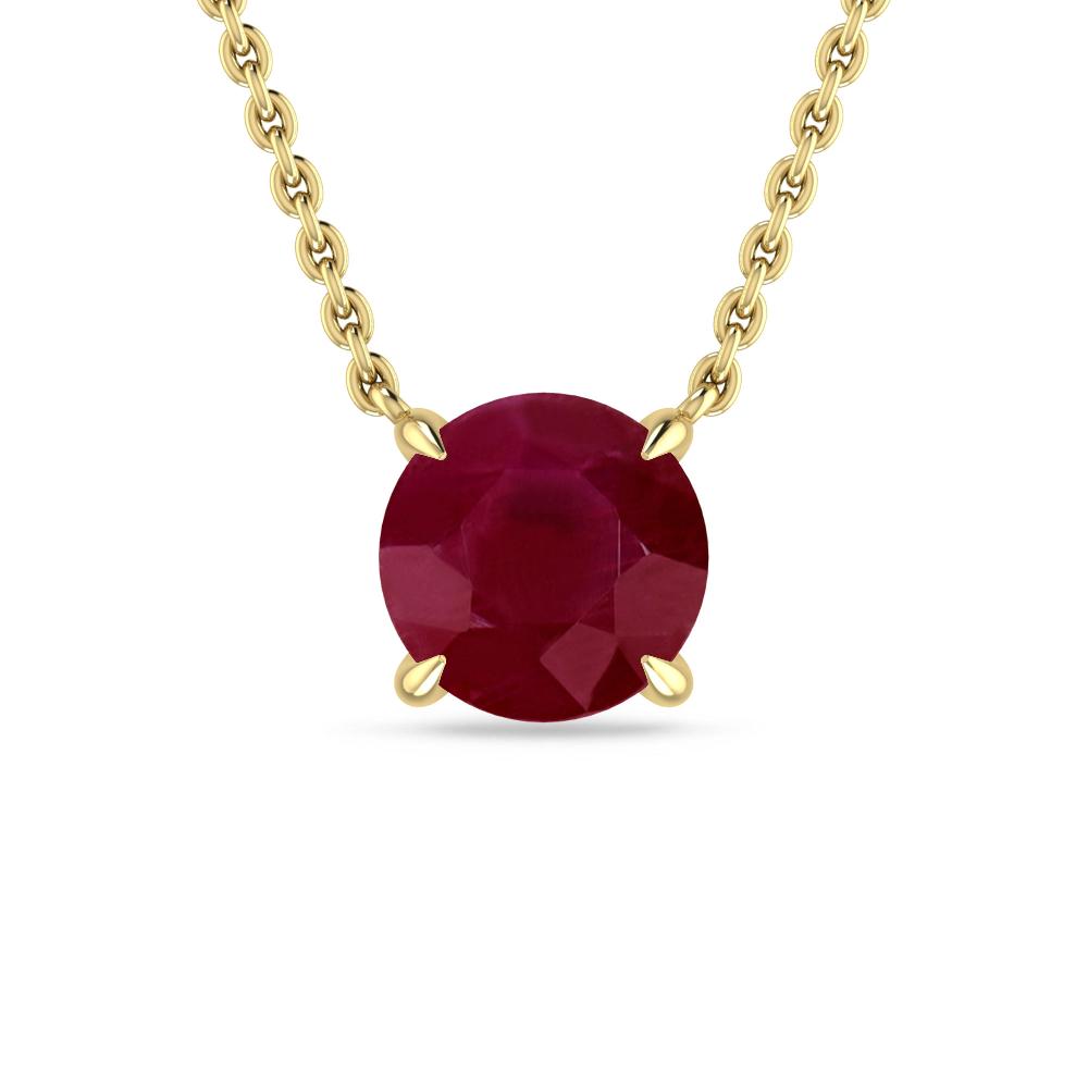 Yellow Gold - Ruby