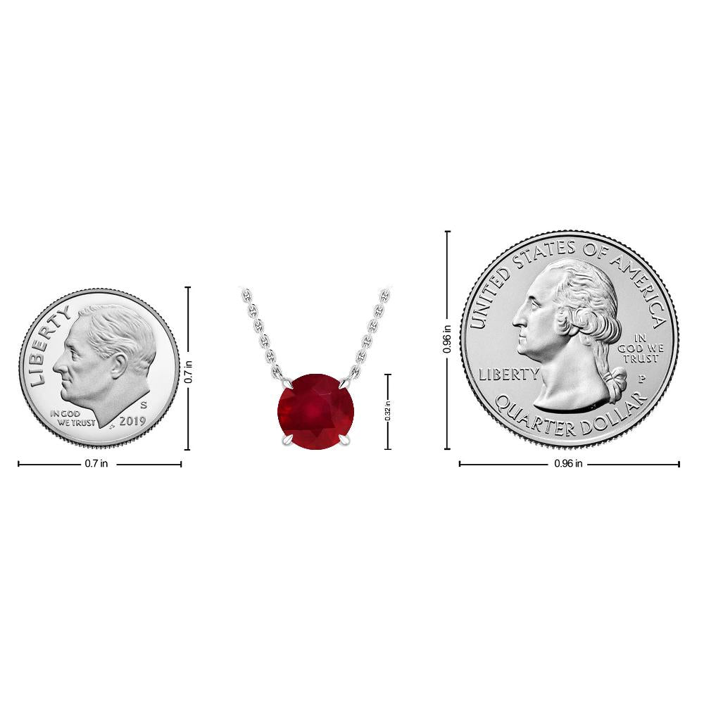 White Gold - Ruby