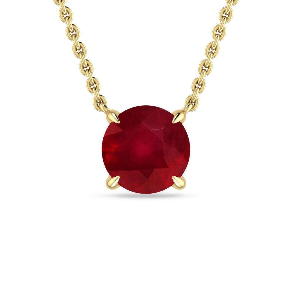 Yellow Gold - Ruby