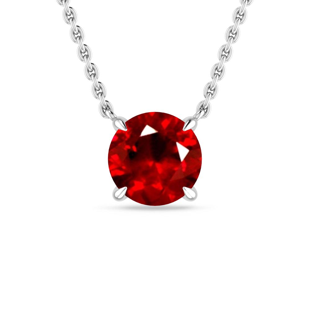 White Gold - Ruby