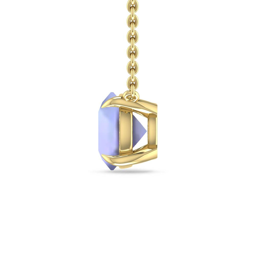 Yellow Gold - Tanzanite