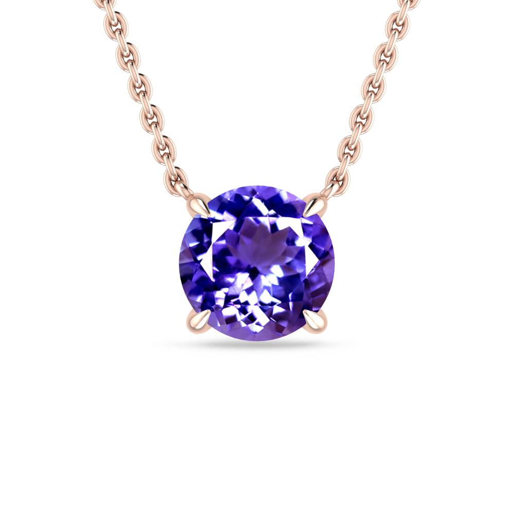 Rose Gold - Tanzanite