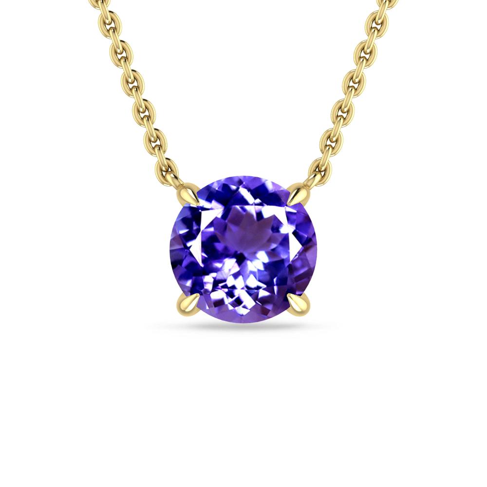 Yellow Gold - Tanzanite
