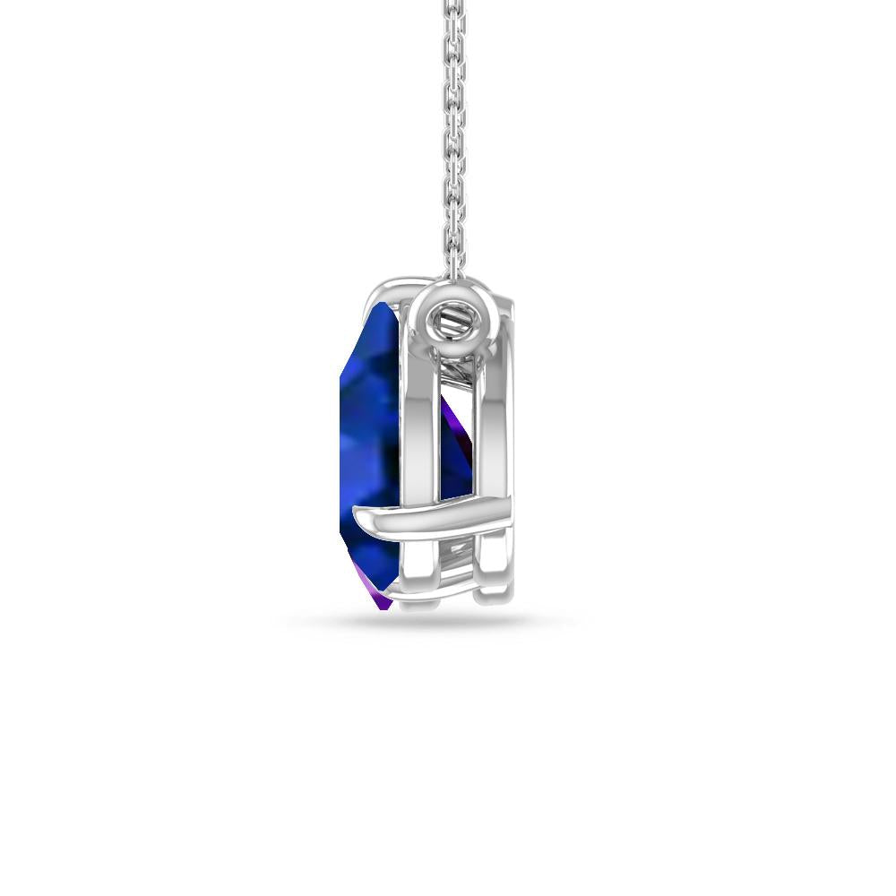White Gold - Amethyst - Saphire