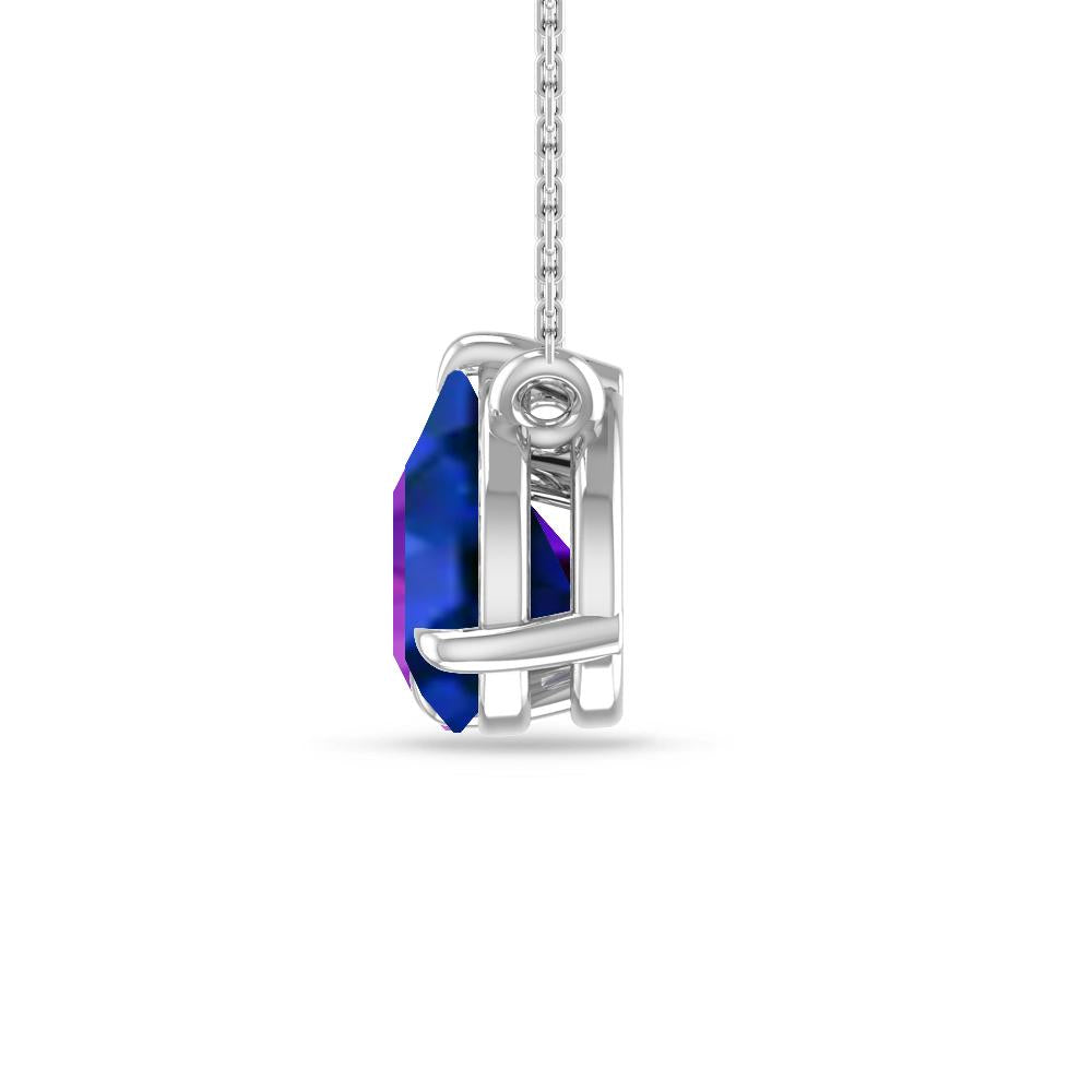 White Gold - Amethyst - Saphire