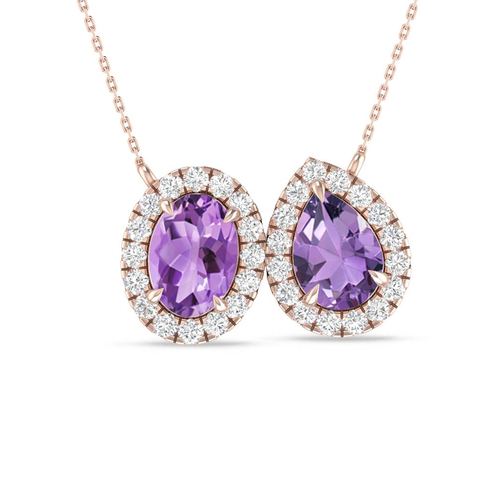 Rose Gold - Amethyst