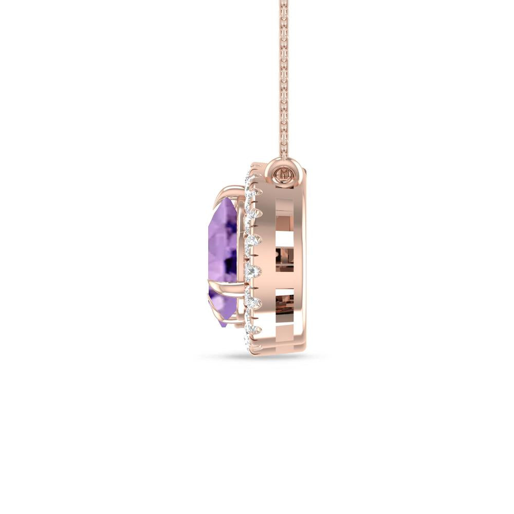 Rose Gold - Amethyst