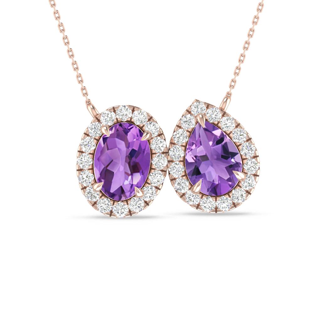 Rose Gold - Amethyst