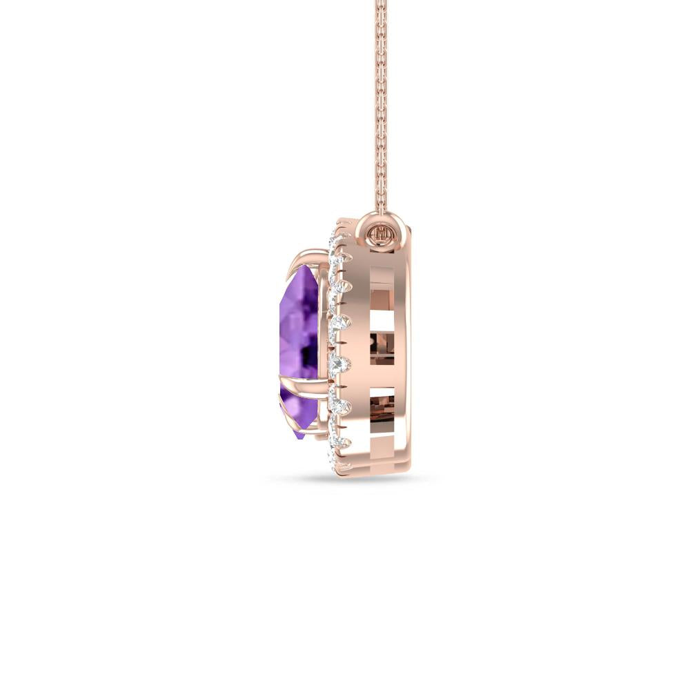 Rose Gold - Amethyst