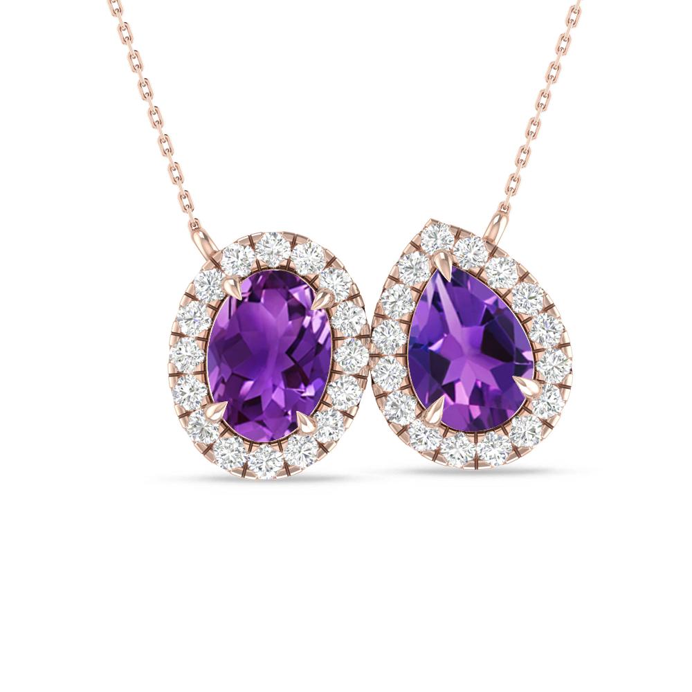 Rose Gold - Amethyst