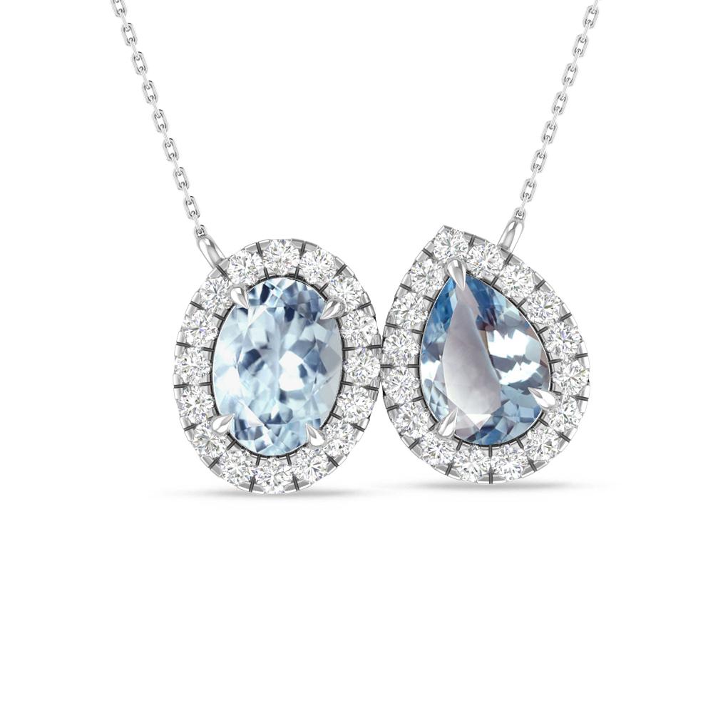 White Gold - Aquamarine