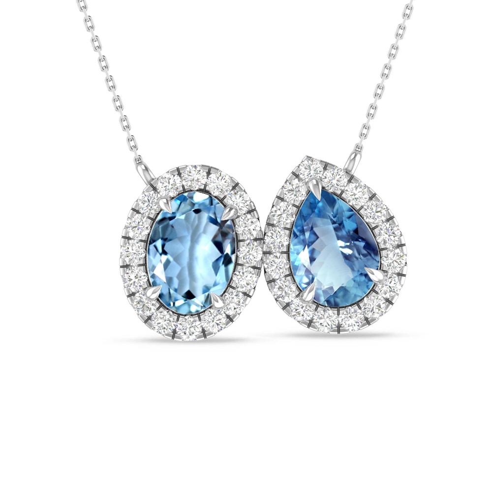 White Gold - Aquamarine