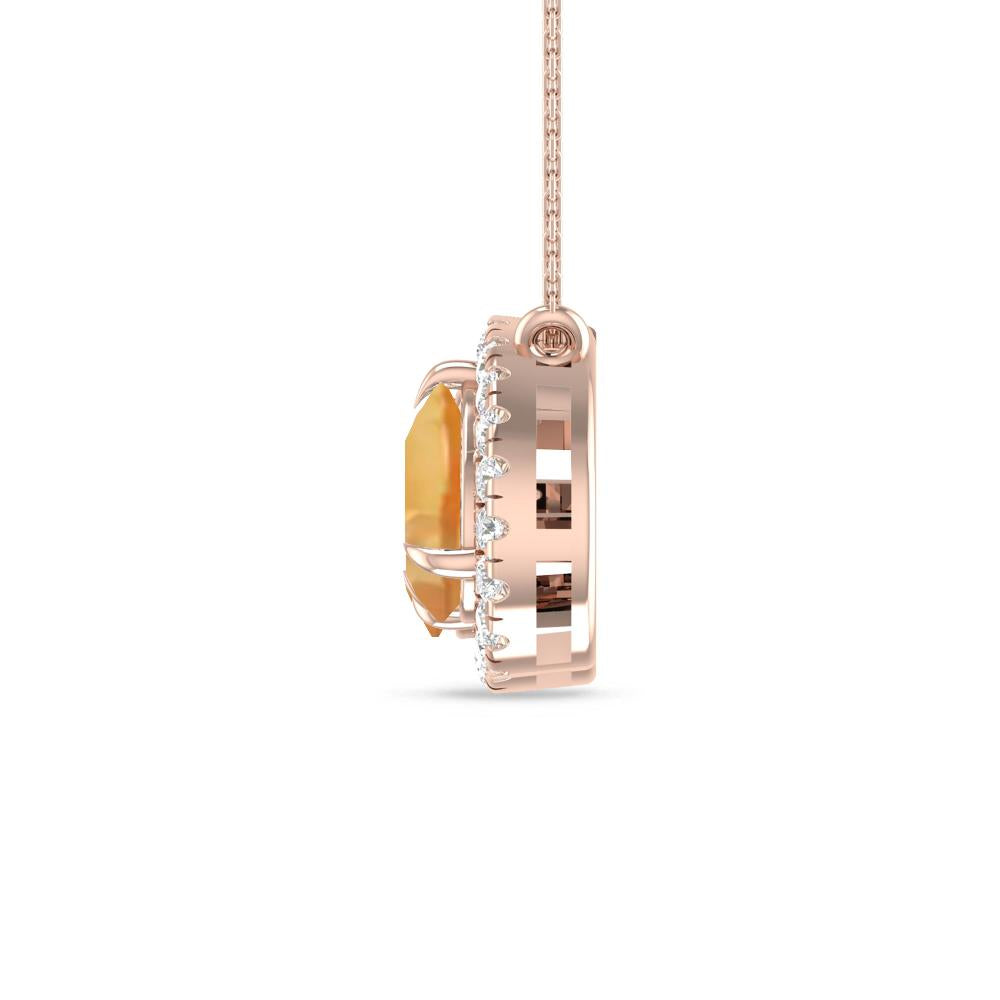 Rose Gold - Citrine