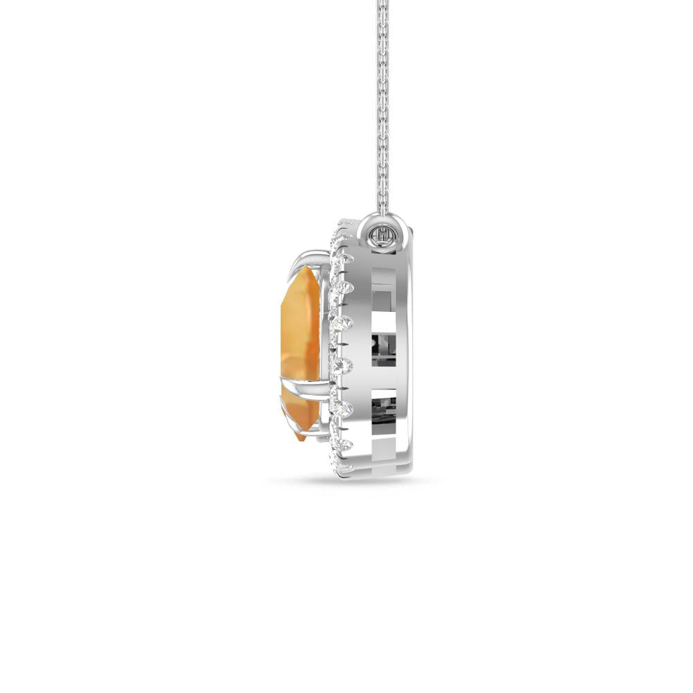 White Gold - Citrine