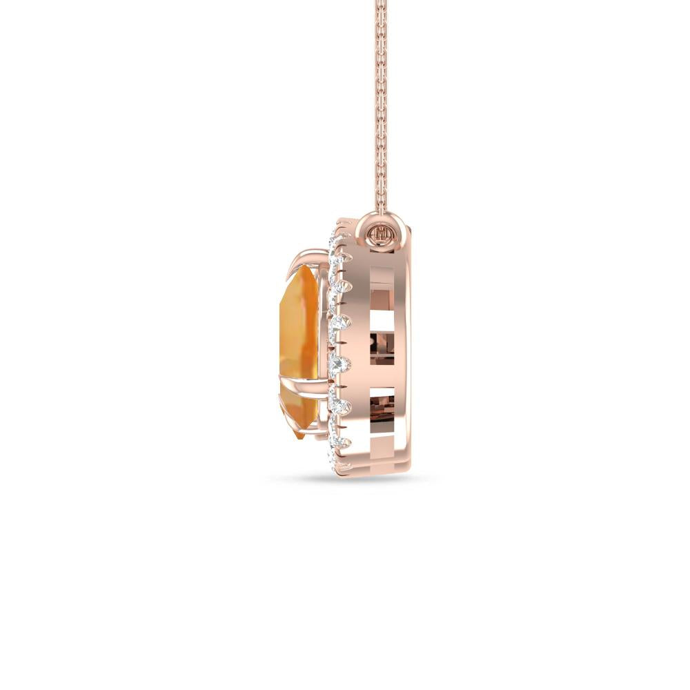 Rose Gold - Citrine