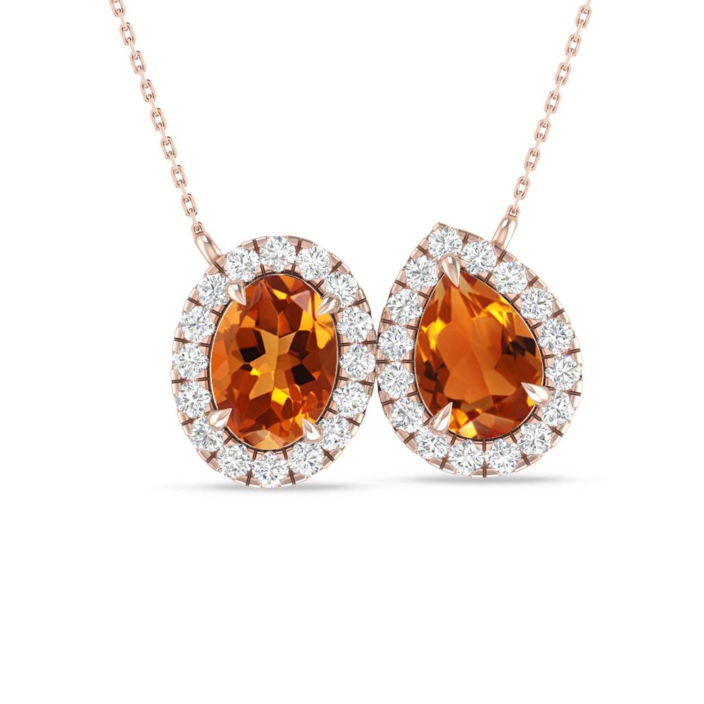 Rose Gold - Citrine