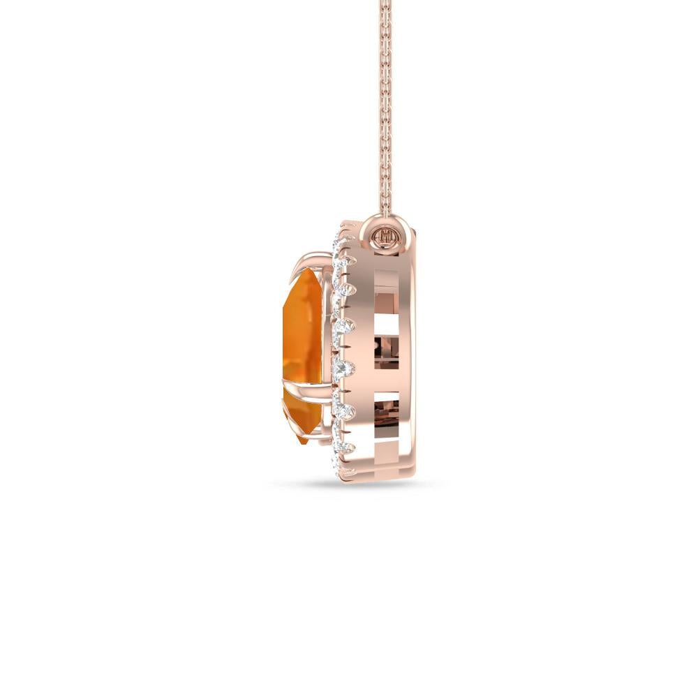 Rose Gold - Citrine