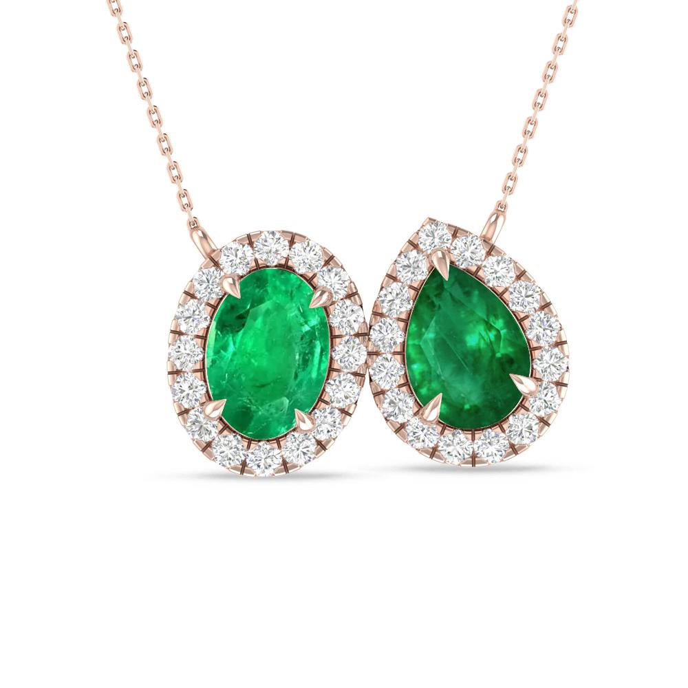 Rose Gold - Emerald