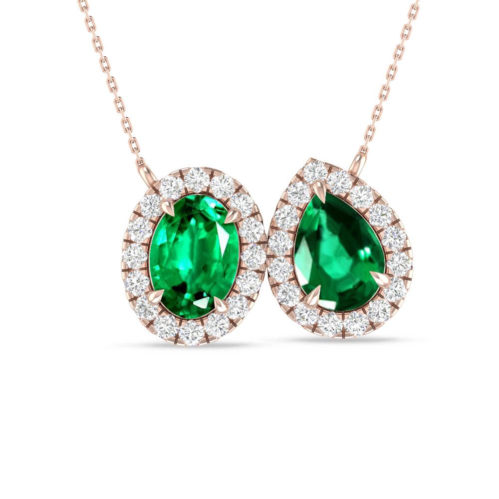 Rose Gold - Emerald