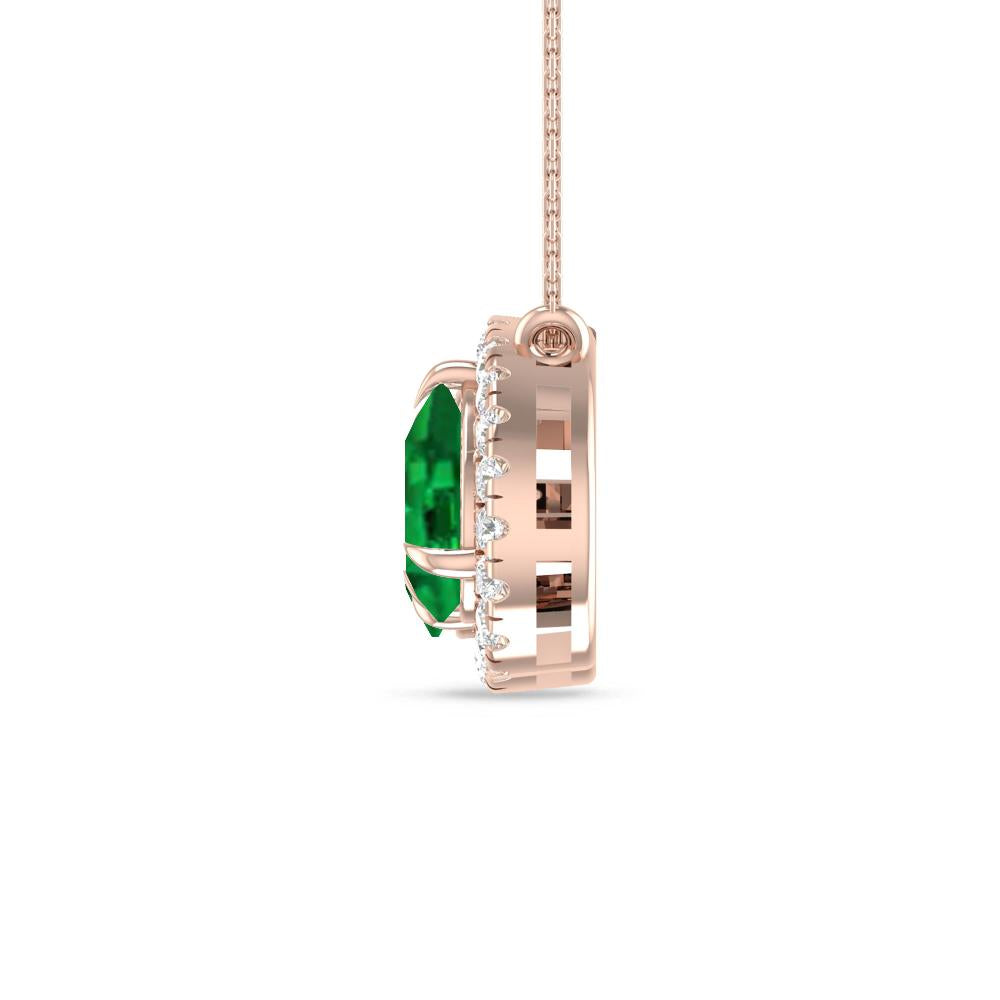 Rose Gold - Emerald