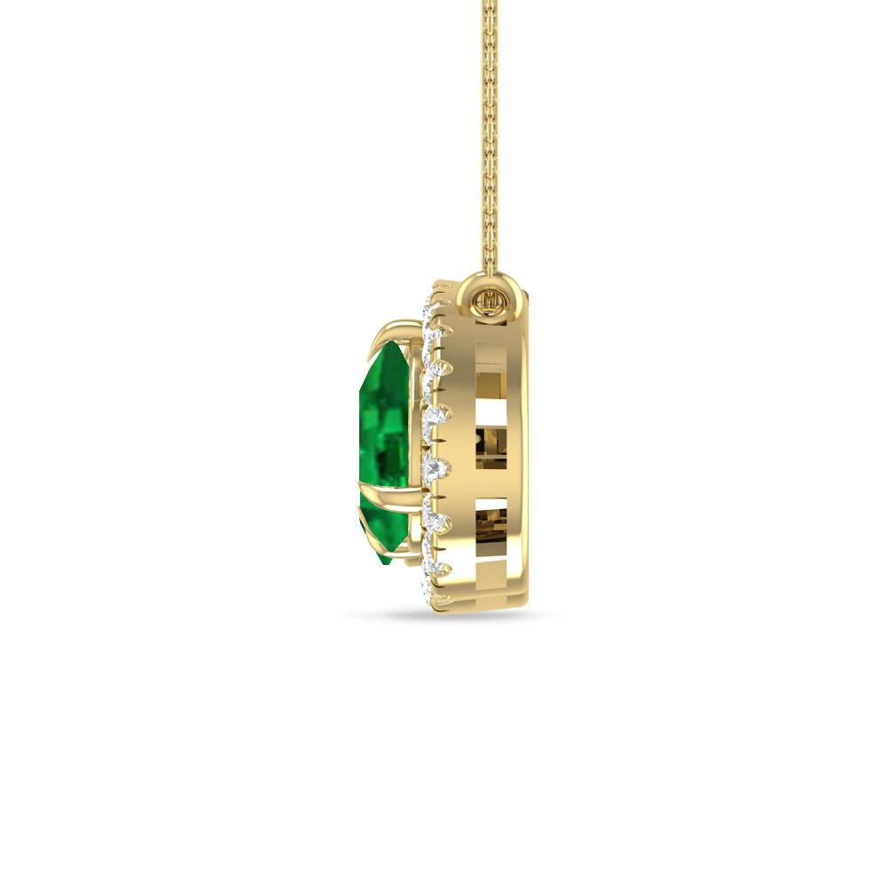 Yellow Gold - Emerald