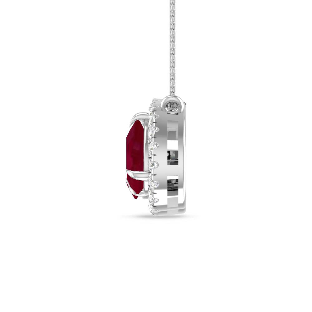 White Gold - Garnet