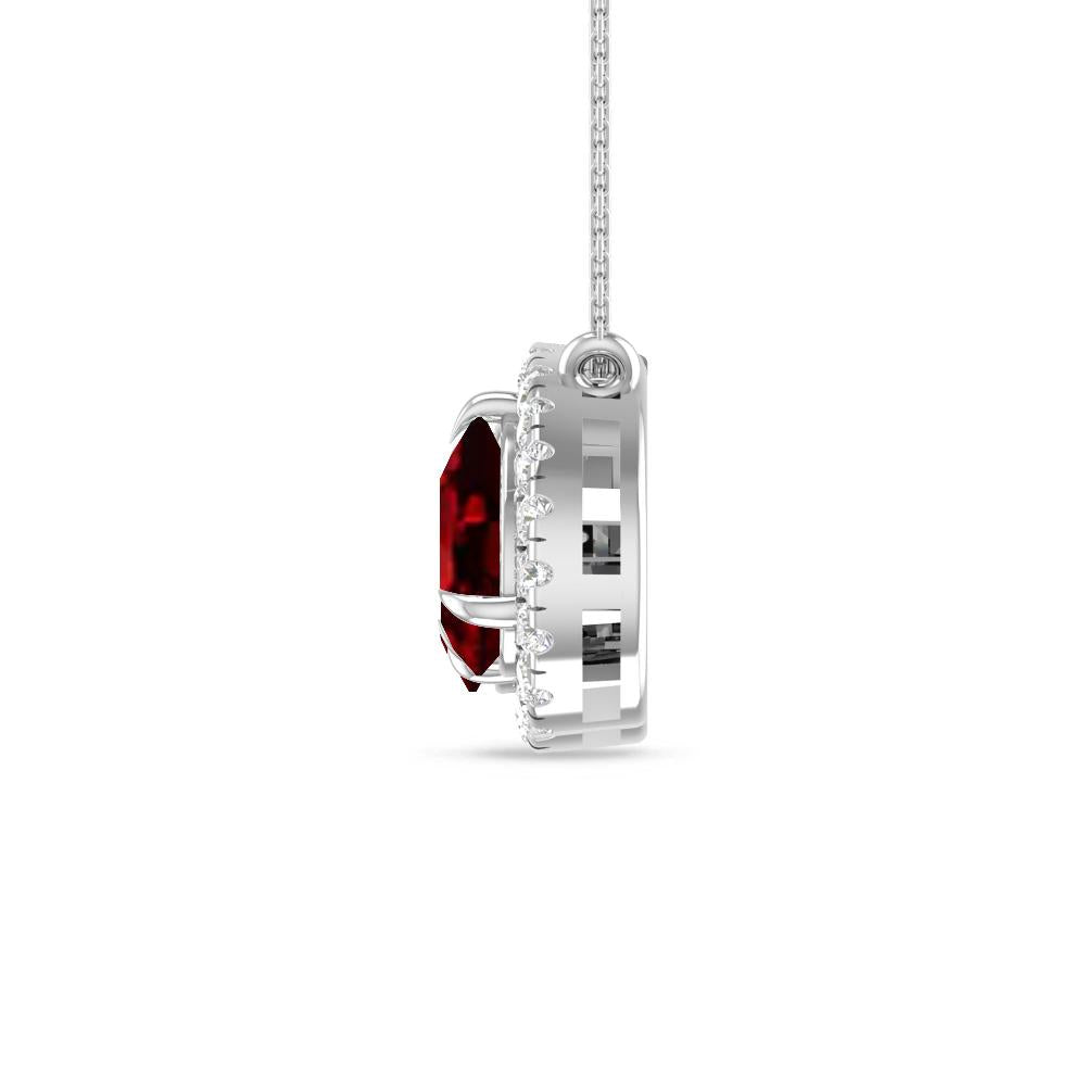White Gold - Garnet