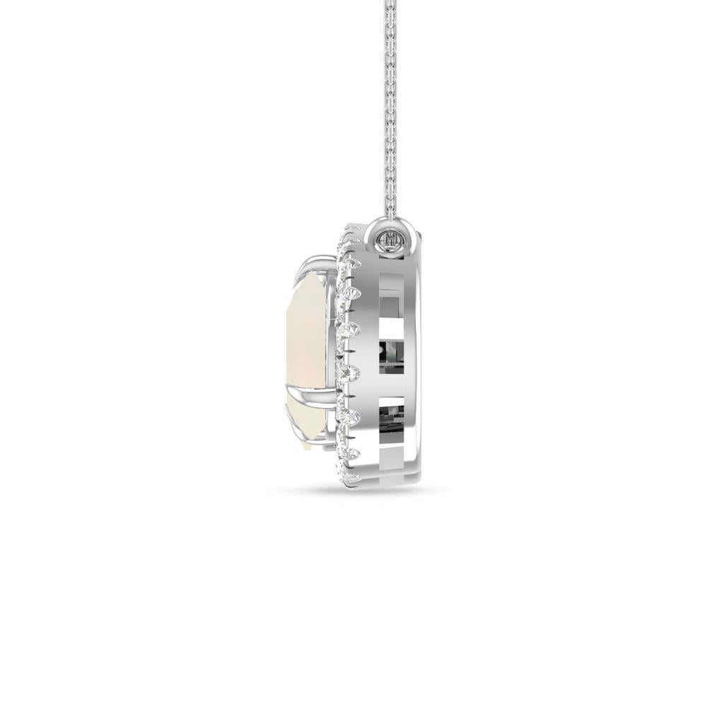 White Gold - Opal
