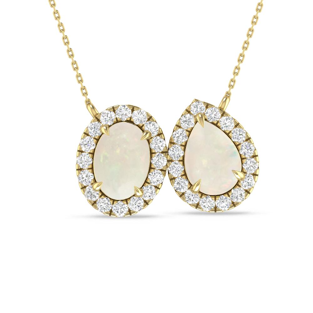 Yellow Gold - Opal