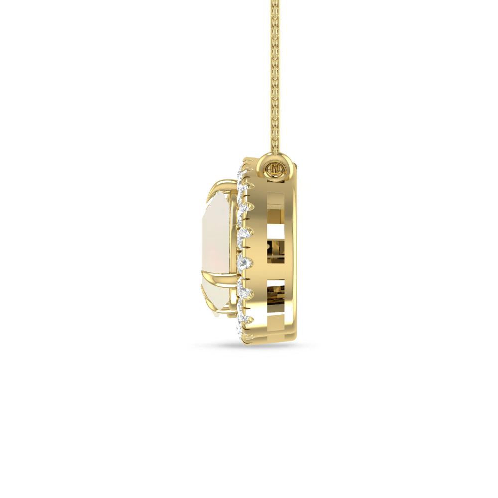 Yellow Gold - Opal